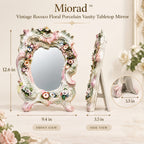 Miorad™ Modern Irregular Sculptural Table Mirror photo 2
