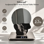 Miorad™ Floral Crest Oval Antique Gold Mirror product image 2