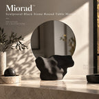 Miorad™ Floral Crest Oval Antique Gold Mirror product image 5