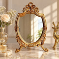 Miorad ornate gold baroque tabletop mirror - hero
